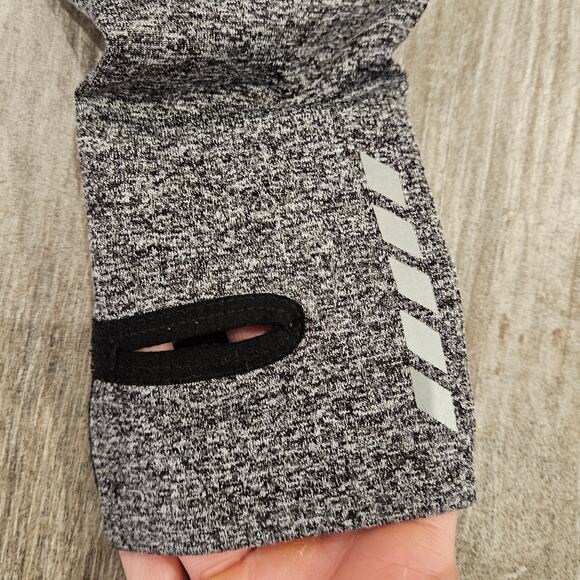 Orange Theory Track Jacket Womens S Fitted Lightweight Athletic Grey Full Zip - Picture 5 of 9